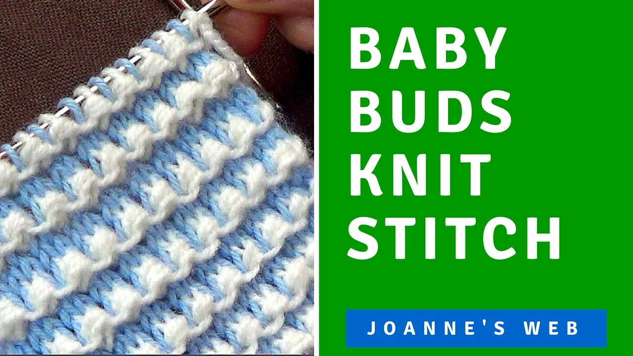 Double Knitting Baby Patterns Ba Buds Knit Stitch Buds Knitting Pattern