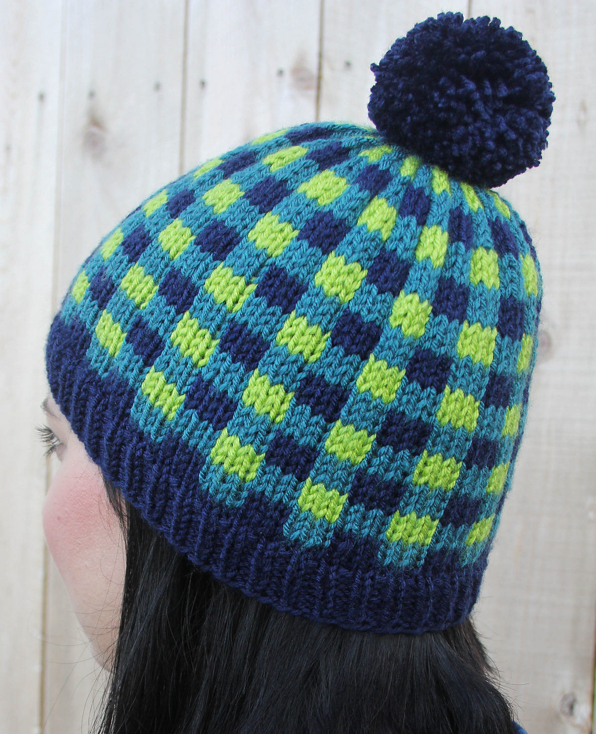 Double Knitting Hat Pattern Plaid Knitting Patterns In The Loop Knitting