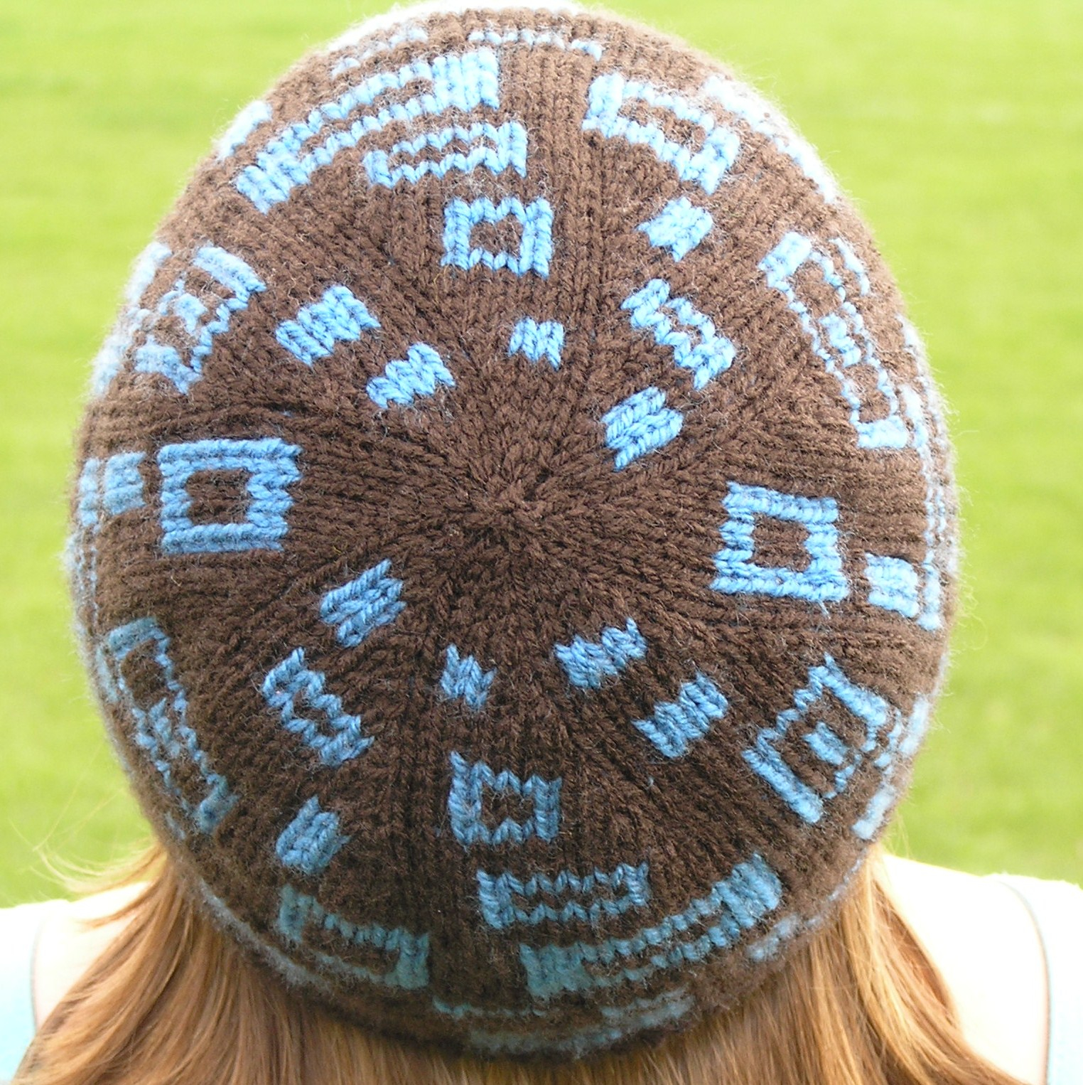 Double Knitting Hat Pattern Rectangly Hat Spinstar Creations