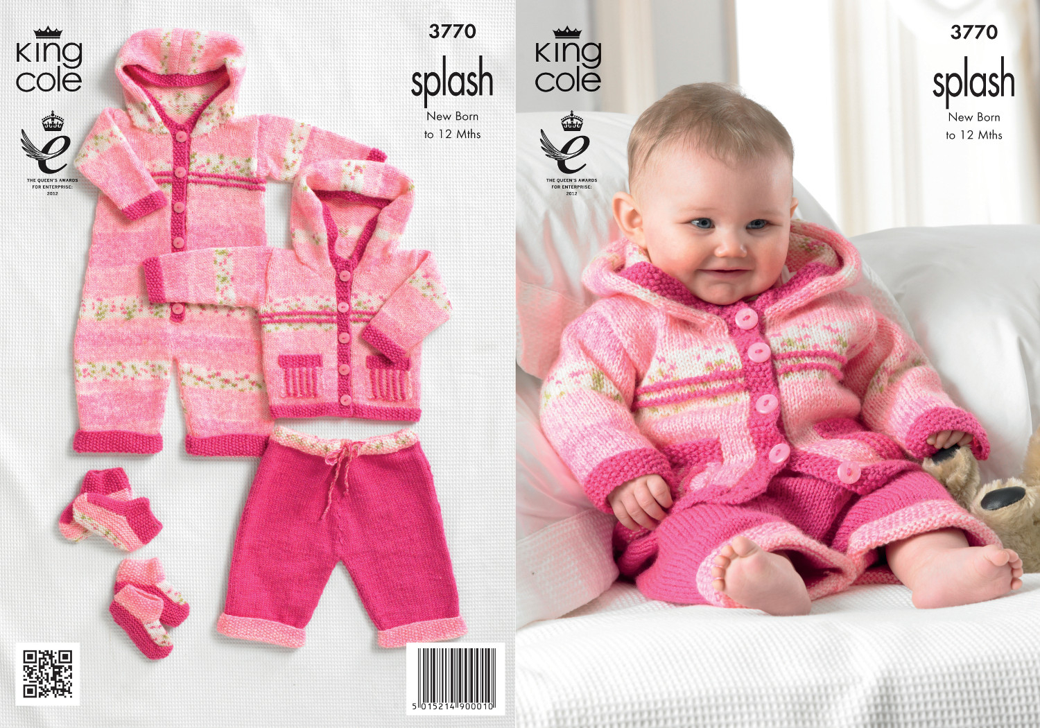 Double Knitting Patterns For Babies Free Details About Ba Double Knitting Pattern Splash Dk King Cole Coat Trousers All In One 3770