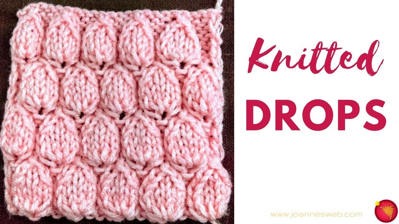 Drops Knitting Patterns Knitted Drops Knitting Bubble Pattern Bobble Knit Instrucitons