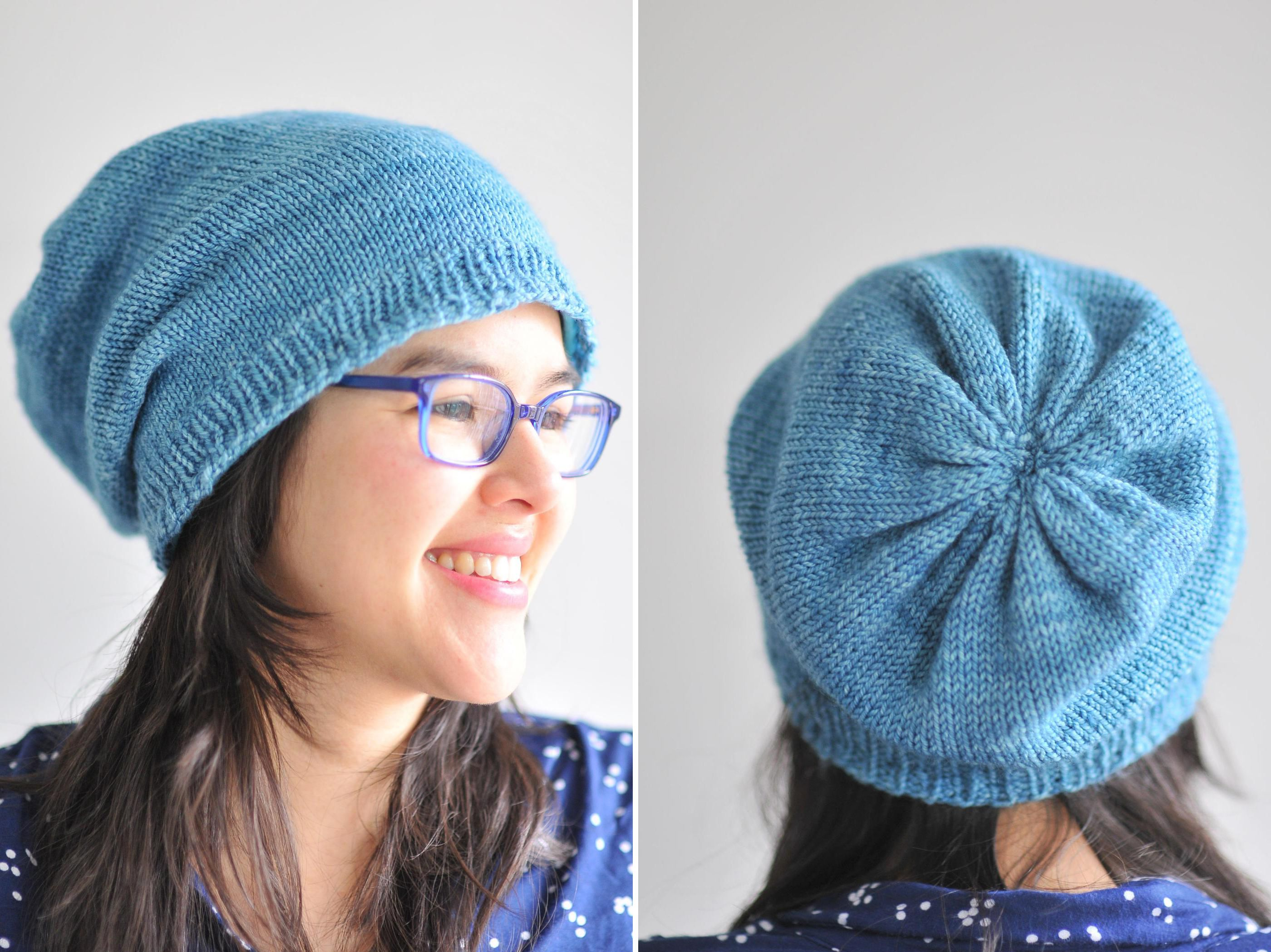 Easy Knit Hat Pattern For Beginners 25 Easy Knitting Patterns For Beginners