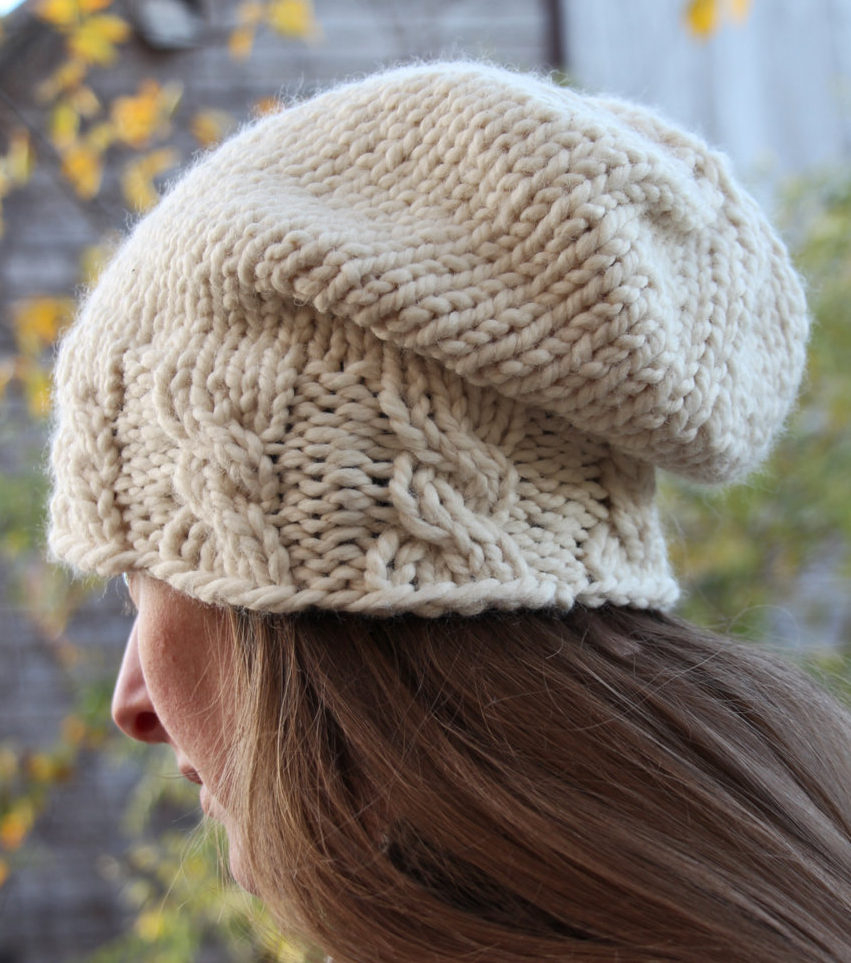 Easy Knit Hat Pattern For Beginners Knit Hat Tutorial