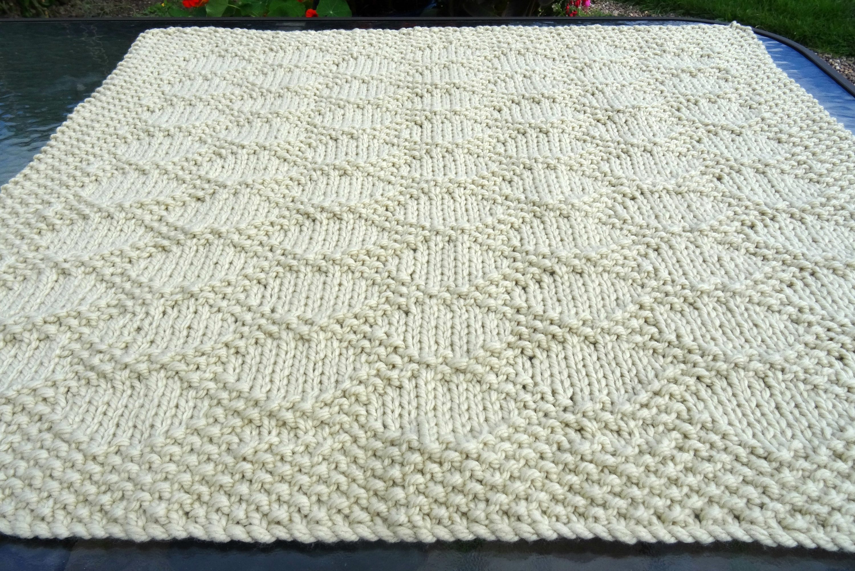 Easy Knitting Pattern For Baby Blanket Easy Knitting Pattern Ba Blanket Snuggled In