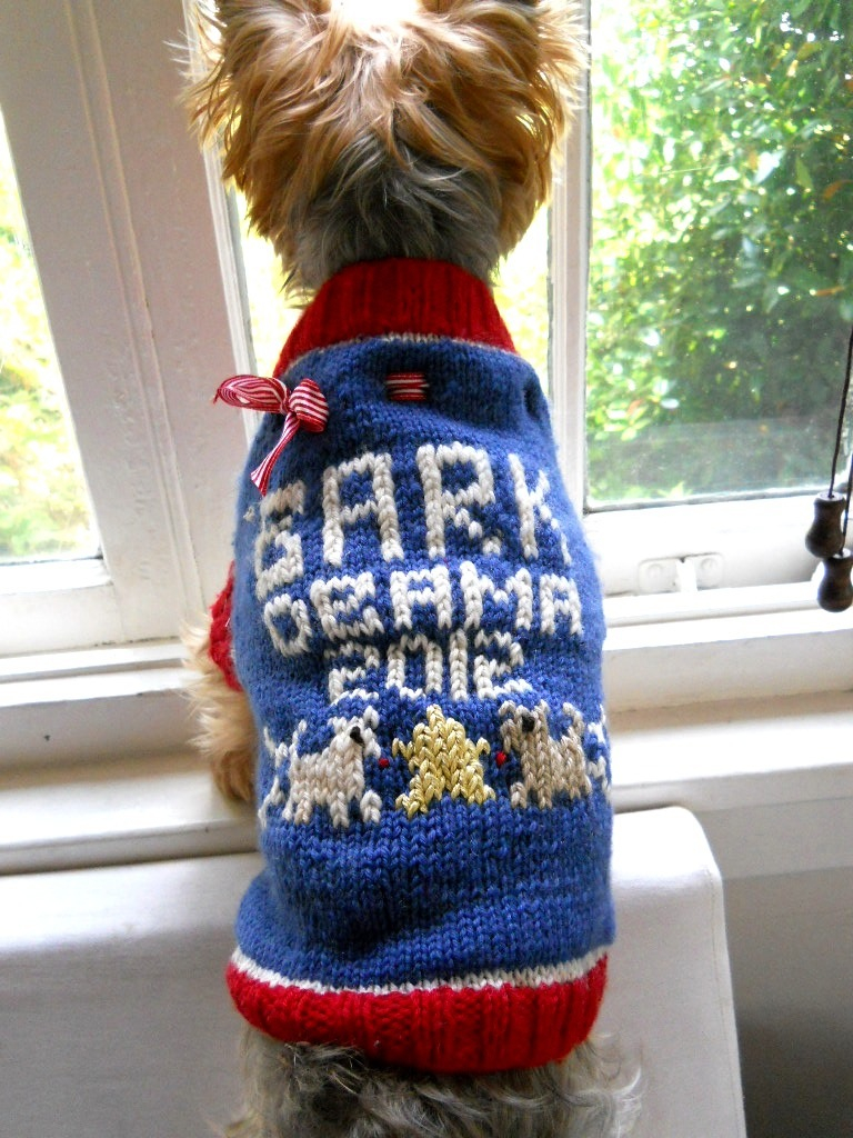 Easy Knitting Pattern For Dog Coat Puppy My Savannah Cottage