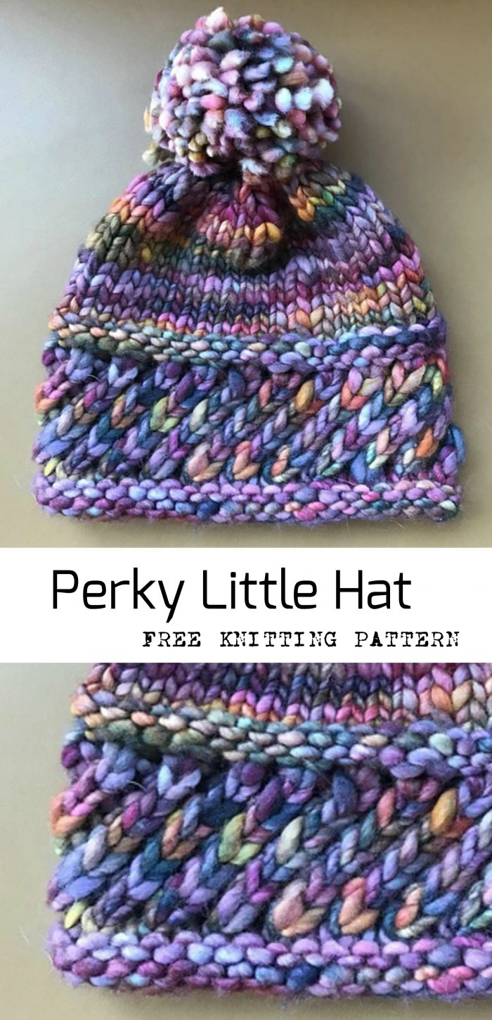 Easy To Follow Knitting Patterns Perky Little Hat Free Knitting Pattern