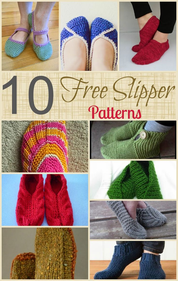Fast Knitting Patterns 10 Free Knitting Patterns To Make Yourself A Pair Of Slippers Quick