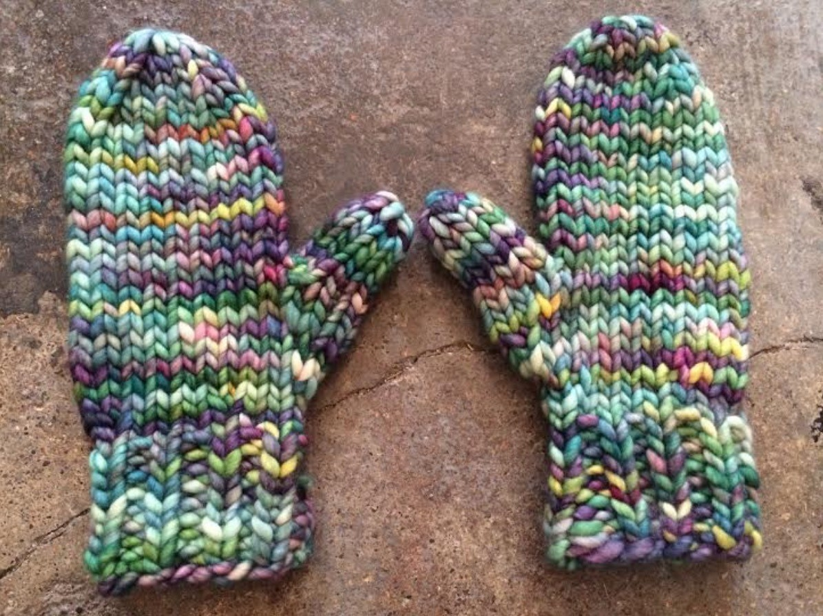 Fast Knitting Patterns Lightning Fast Mittens How To Make Mittens Yarncraft On Cut Out