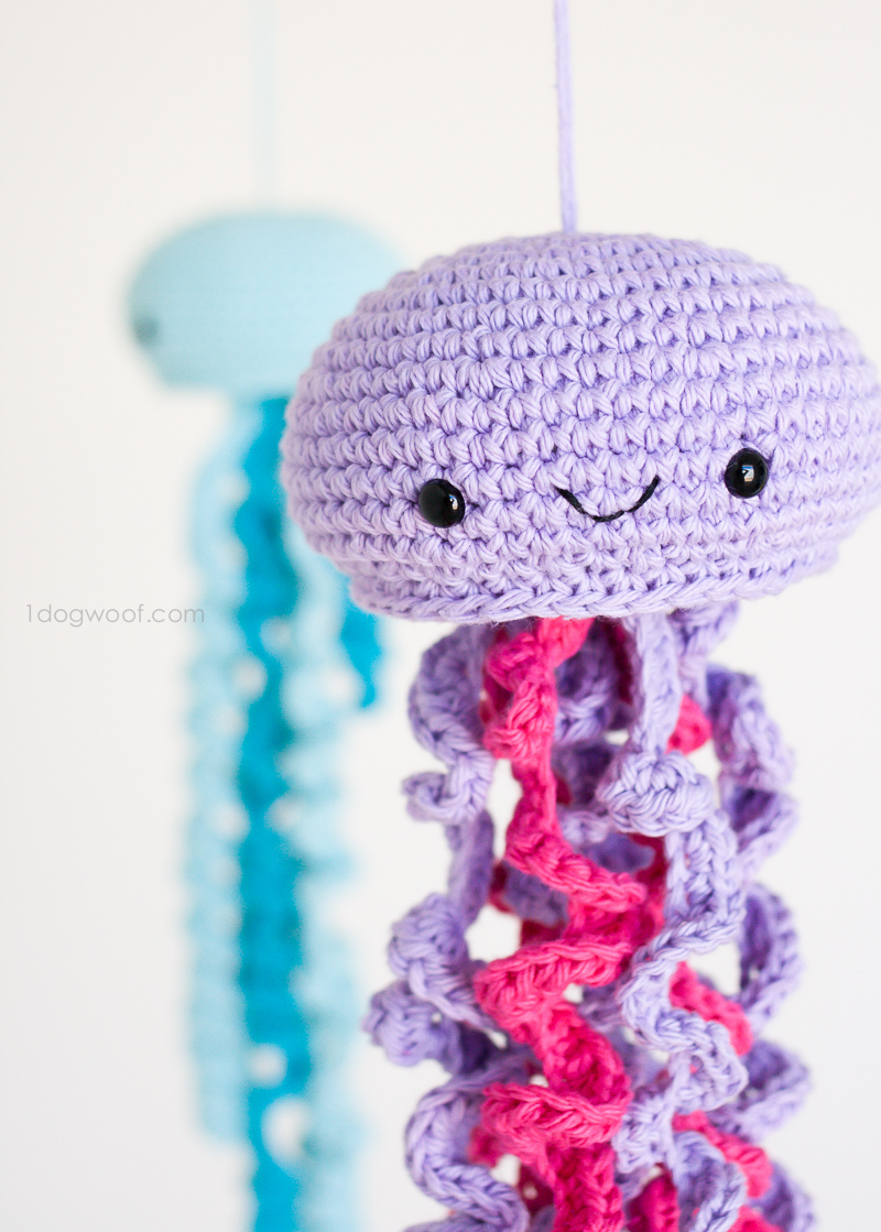 Fish Knitting Pattern Free Crochet Jellyfish One Dog Woof