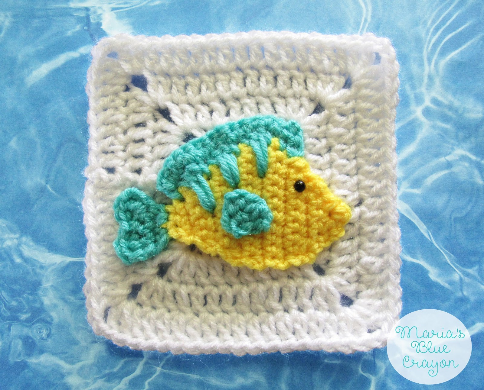 Fish Knitting Pattern Free Crochet Tropical Fish Applique And Granny Square Free Crochet
