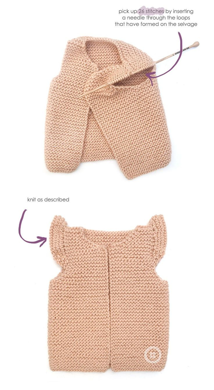 Free Aran Baby Knitting Patterns Ba Knitting Patterns Tutorial Knitted Girly Vest Free Knitting