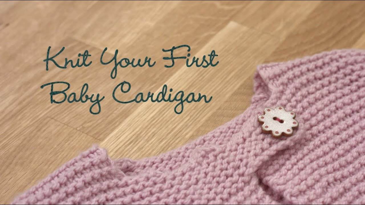 Free Baby Knitting Patterns 8 Ply Knit Your First Ba Cardigan Preview