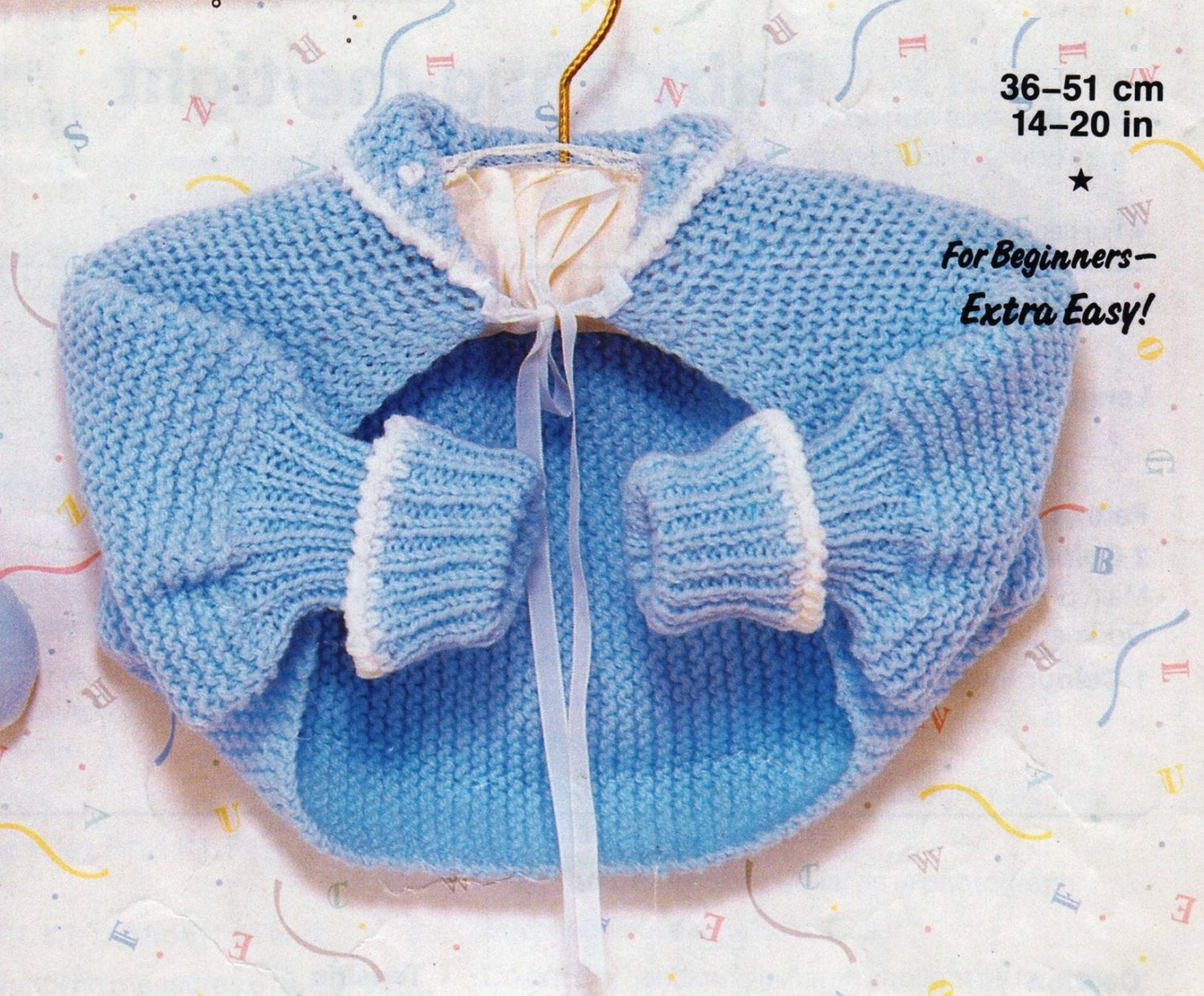 Free Baby Knitting Patterns 8 Ply Pdf Knitting Pattern Ba Knitting Pattern Hug Me Tight Easy Knit Garter Stitch Cardigan 8 Ply Yarn Digital Download Pdf Post Free