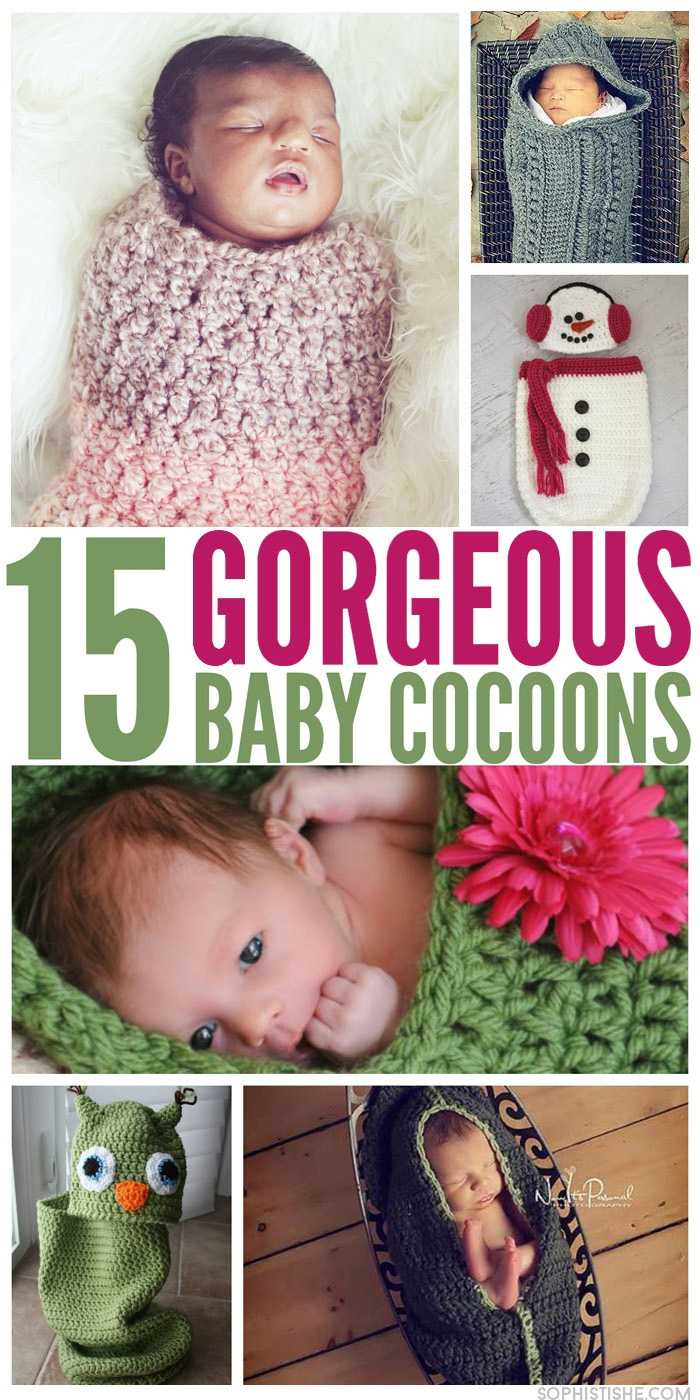 Free Baby Knitting Patterns Pinterest 15 Gorgeous Ba Cocoon Patterns Arts Crafts