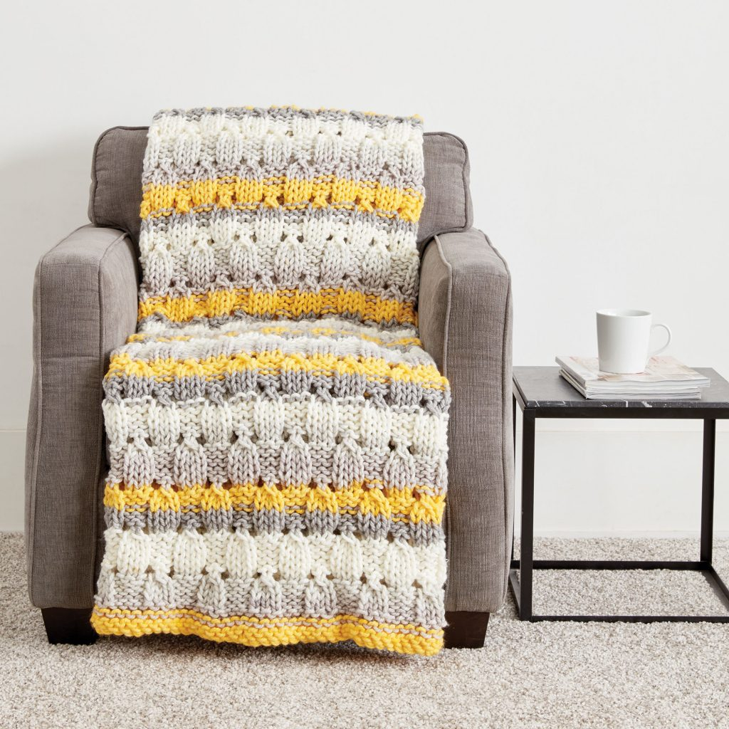 Free Bulky Knitting Patterns Free Knitting Pattern For A Patchwork Blanket