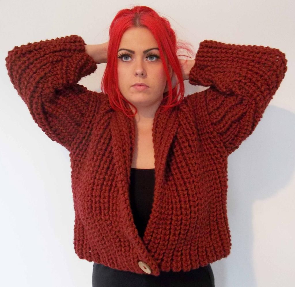 Free Cardigan Knitting Pattern The Coziest Chunky Knit Cardigan Patterns Ever