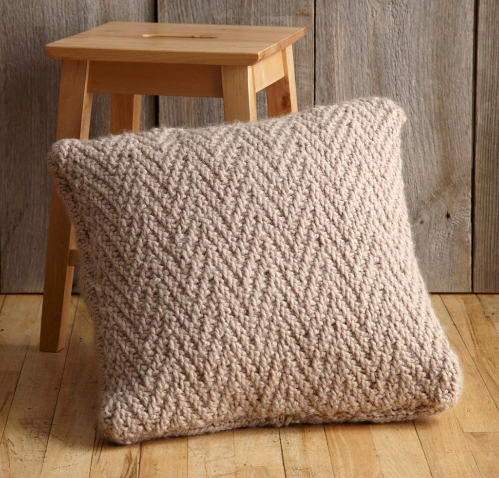 Free Cushion Cover Knitting Pattern Herringbone Stitch 7 Tips Plus A Free Pattern Tutorial