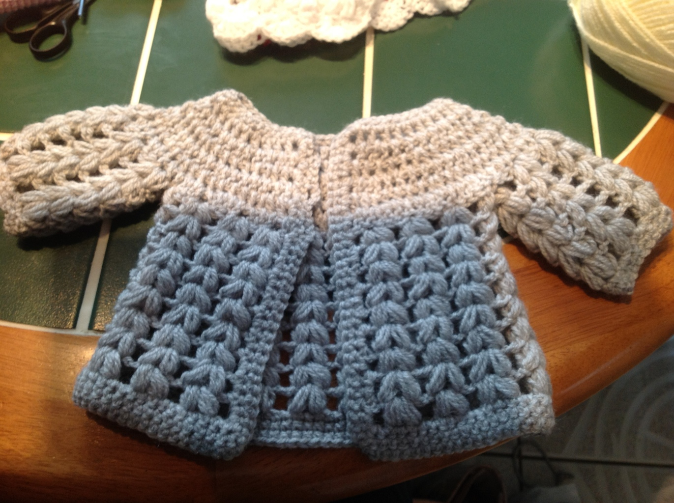 Free Double Knit Baby Cardigan Patterns Free Crochet Ba Cardigan Pattern Kawaiiblythe