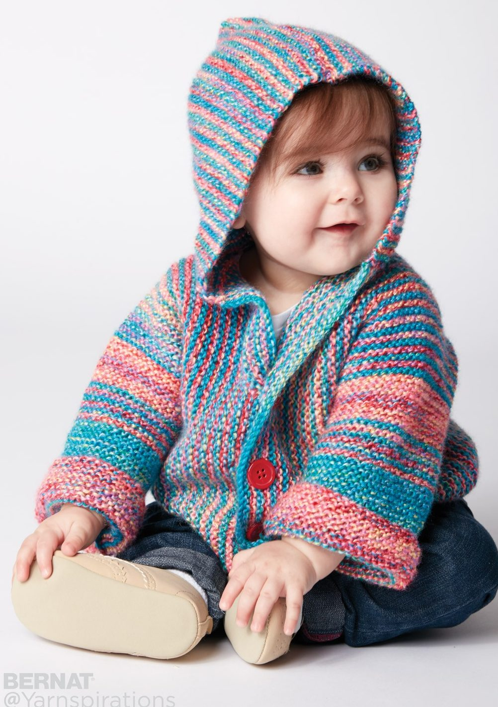 Free Double Knit Baby Cardigan Patterns Little One Hoodie Knitting Patterns In The Loop Knitting