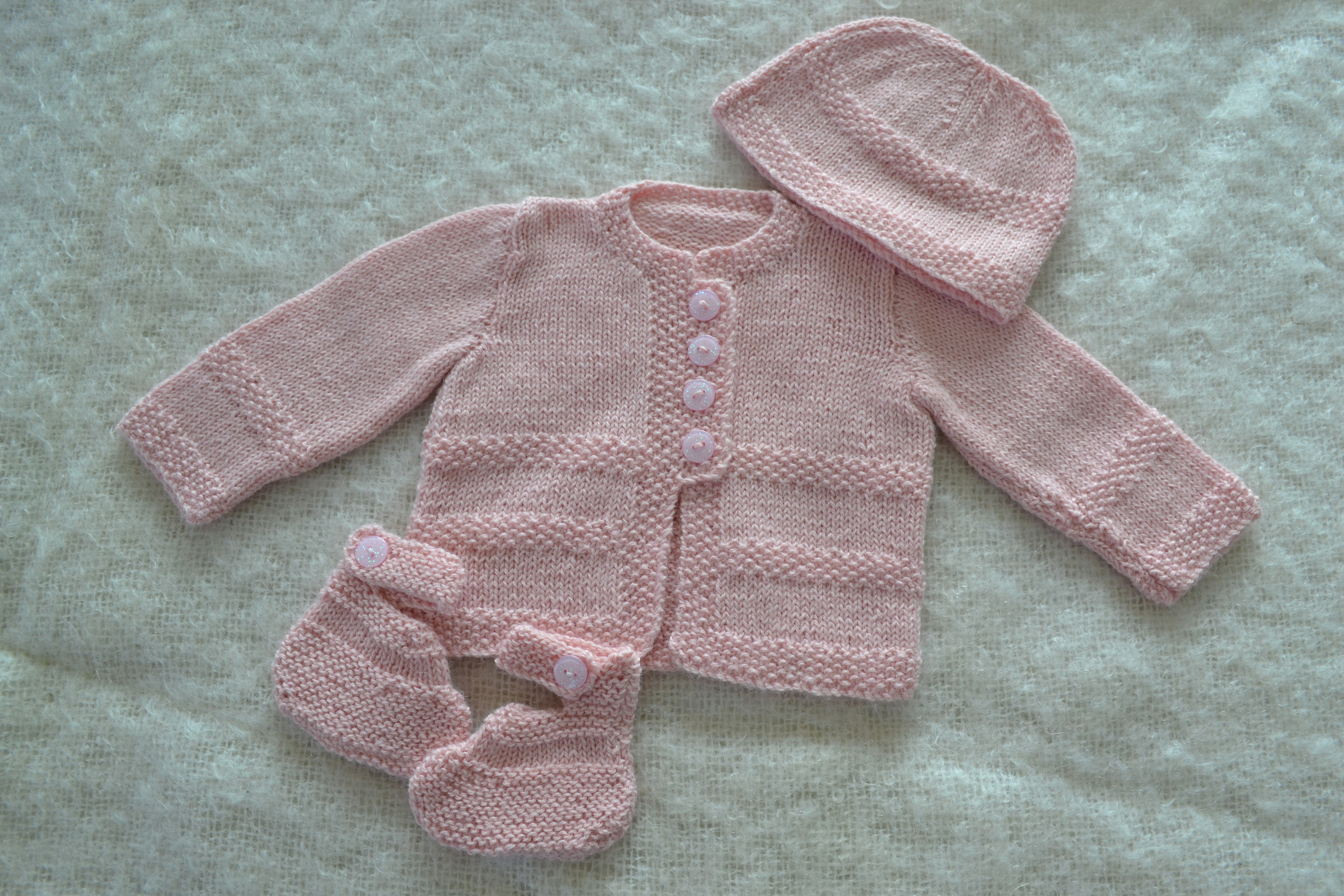 Free Double Knit Baby Cardigan Patterns Newborn Ba Dress Knitting Patterns