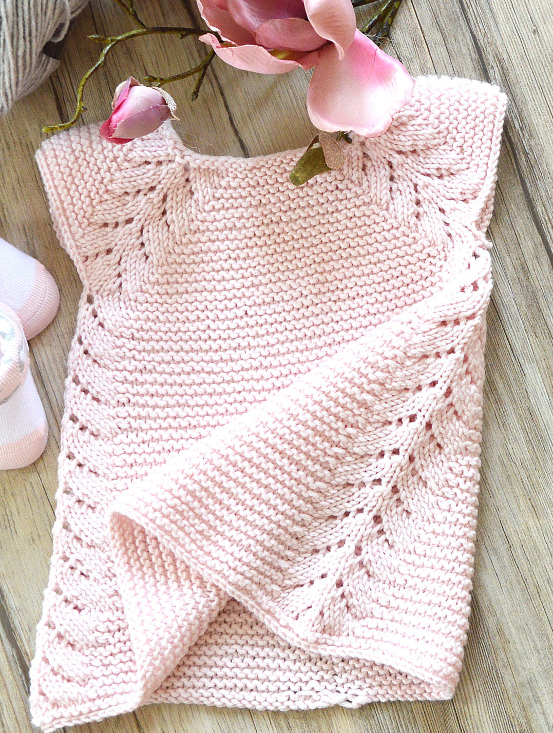 Free Easy Baby Poncho Knitting Pattern Knitting Patterns Free For Babies