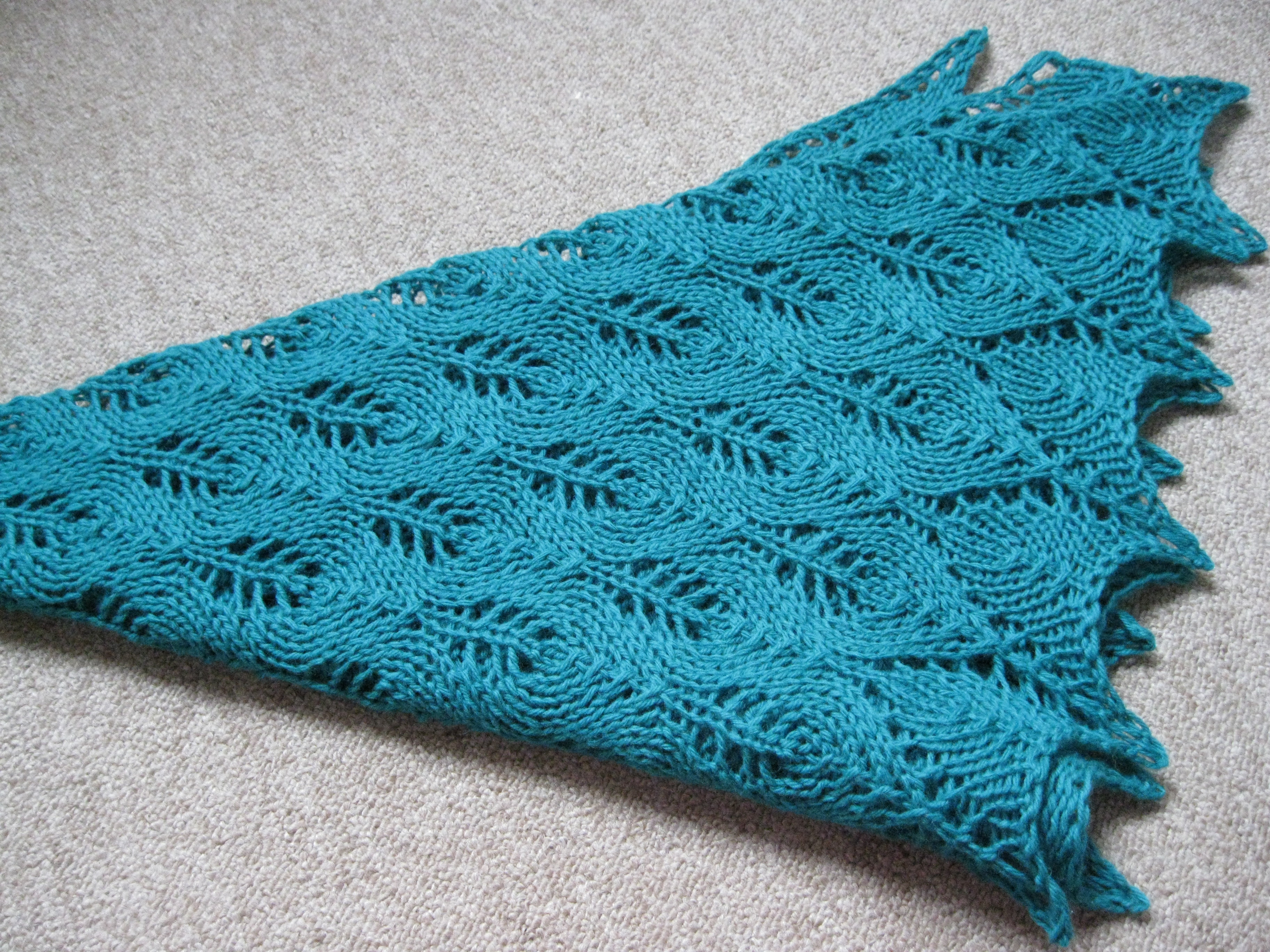 Free Easy Knit Lace Shawl Pattern Lace Knitternatters Weblog