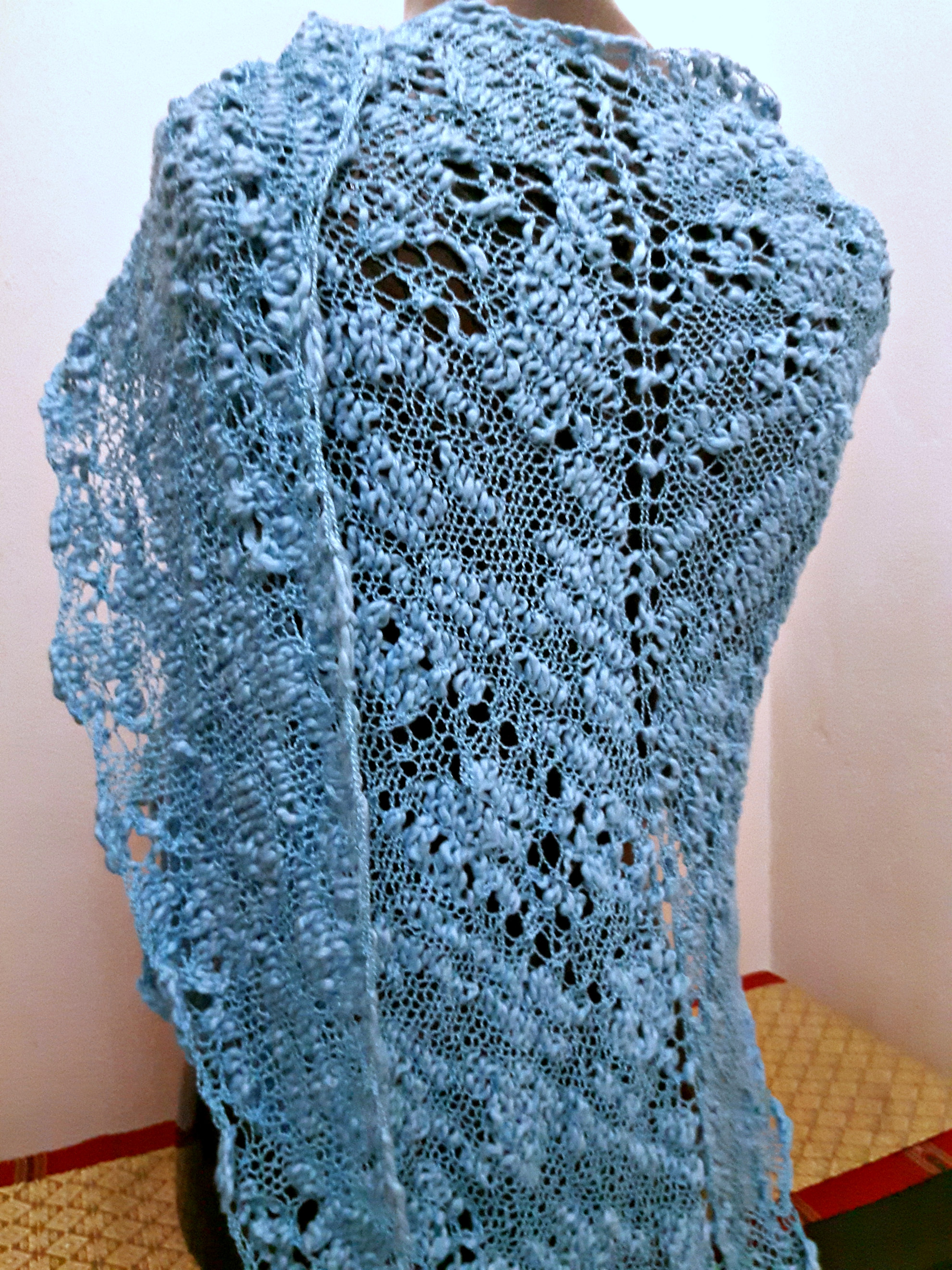 Free Easy Knit Lace Shawl Pattern This Man Knits Page 2 Of 13 Knitting Tips Patterns Tutorials