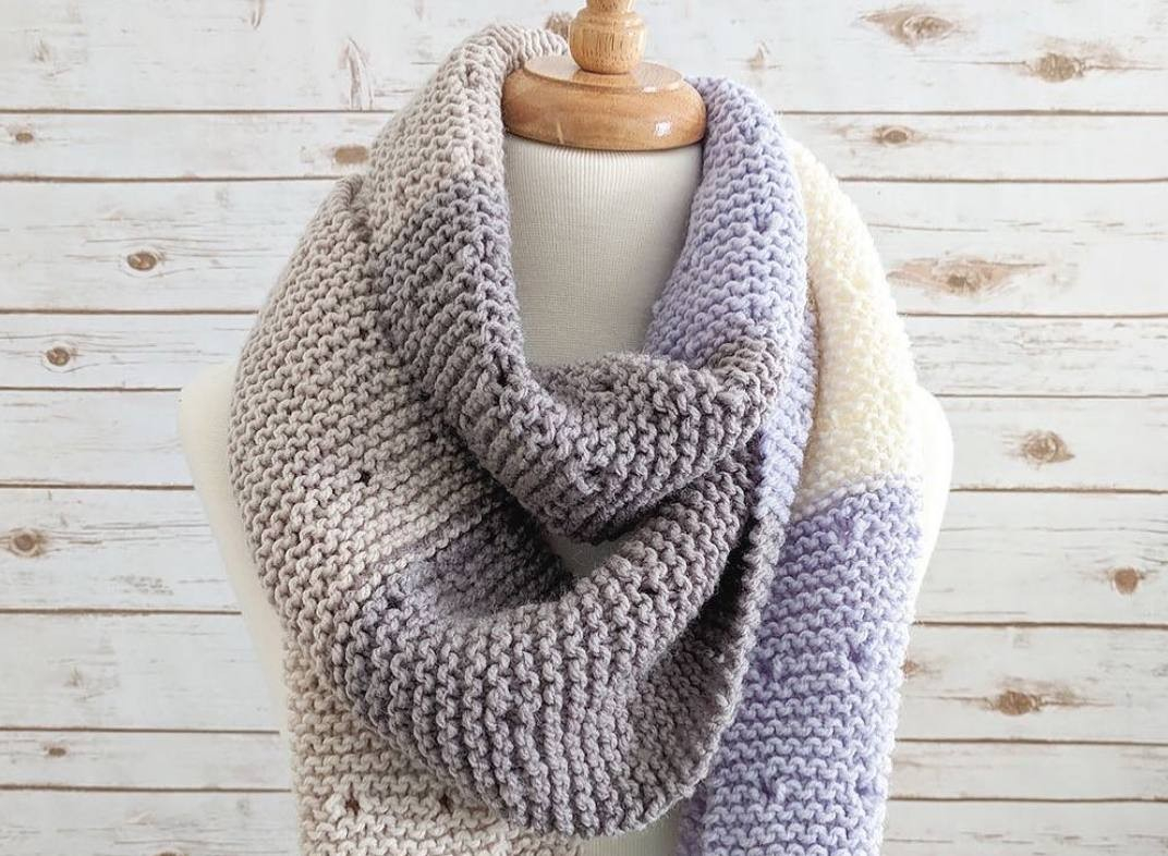 Free Easy Knitting Scarf Patterns For Beginners Better Homes And Gardens Scarf Knitting Patterns