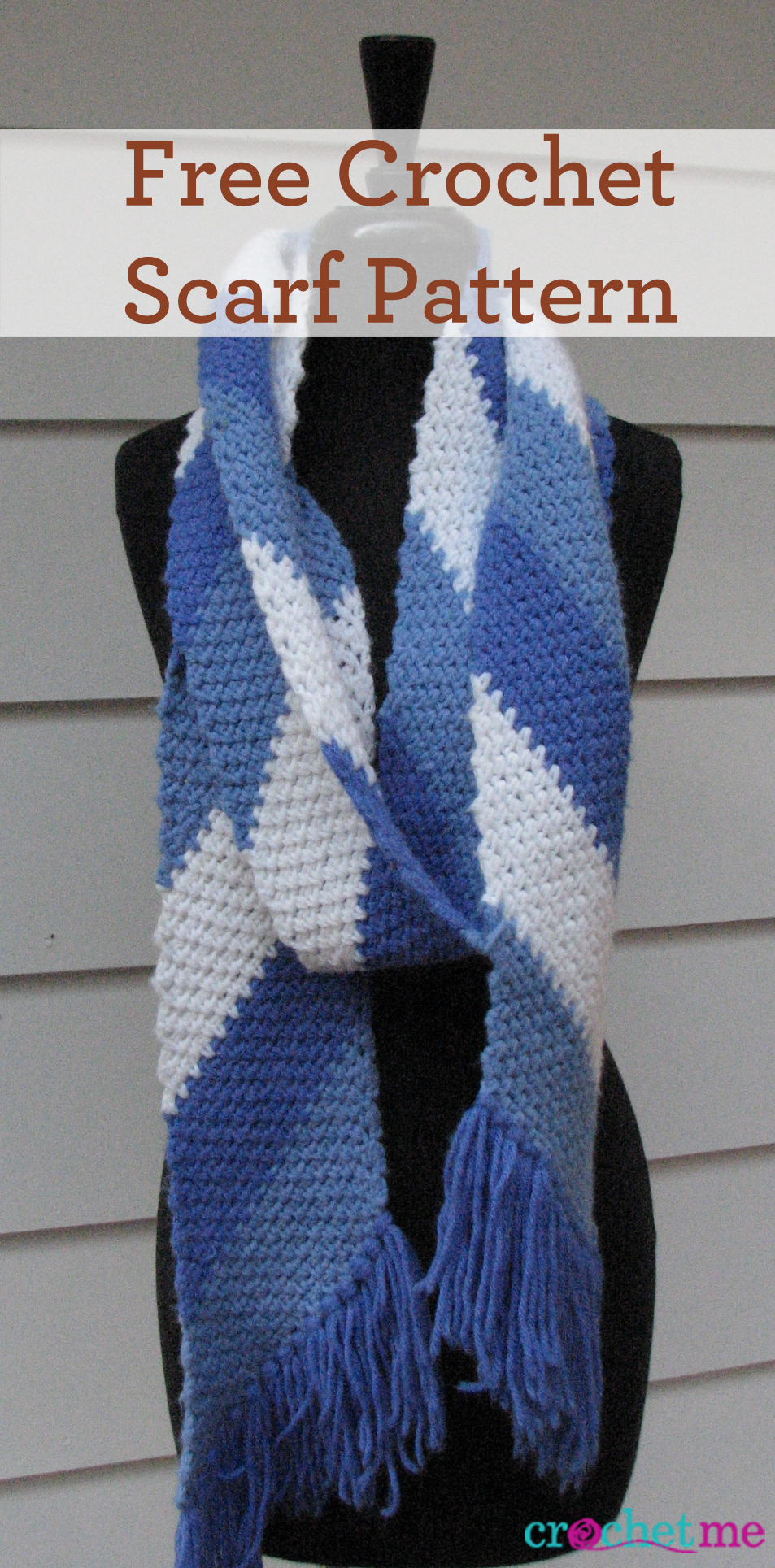 Free Easy Knitting Scarf Patterns For Beginners Free Crochet Simple Striped Scarf Pattern Interweave