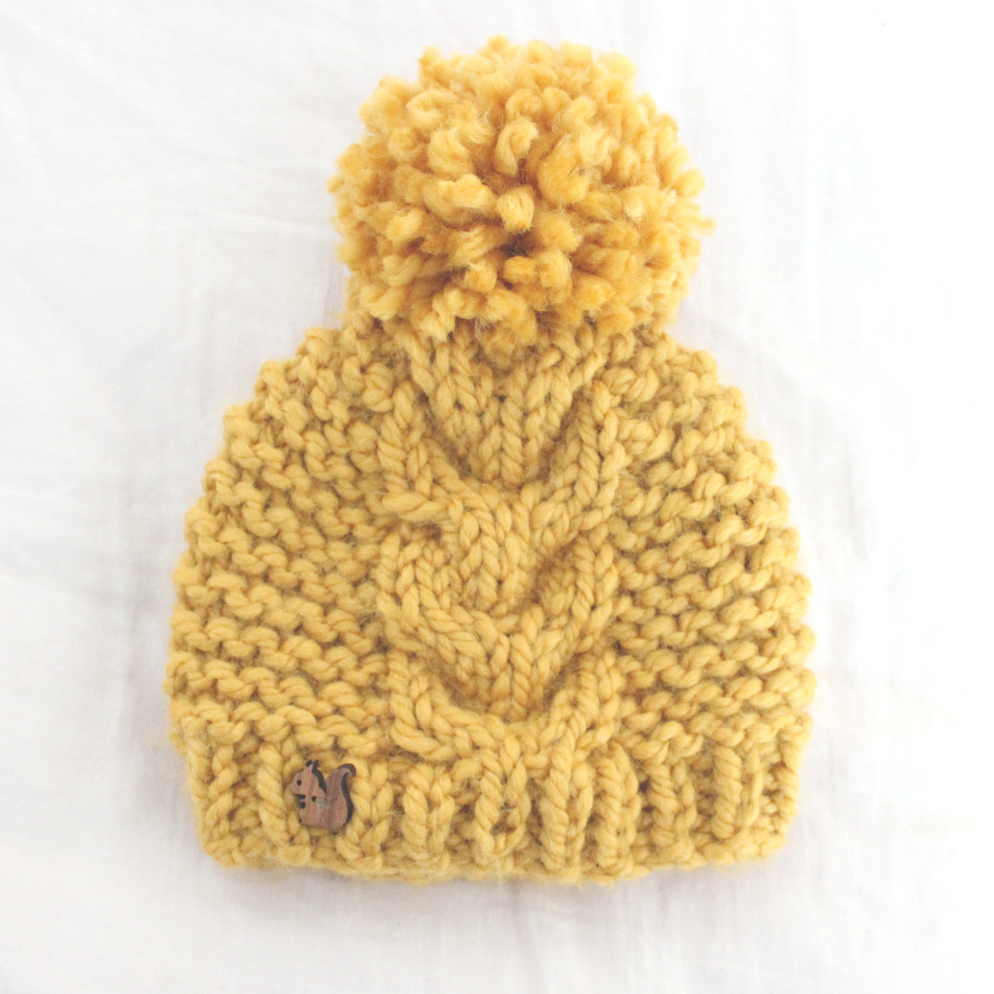 Free Knit Cable Patterns Free Knitting Pattern Super Bulky Toddler Cable Hat Pattern Flat