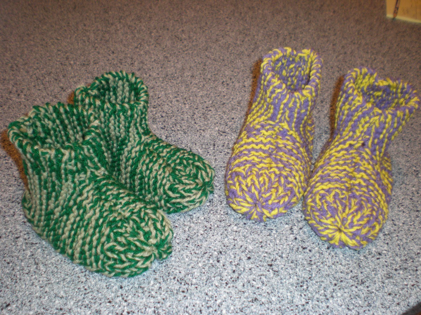 Free Knit Slipper Pattern Knitting Slippers Patterns Free Knitting Patterns