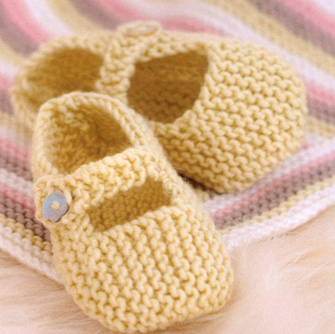 Free Knitted Baby Bootie Pattern Ba Booties And Shoes Archives Knitting Free