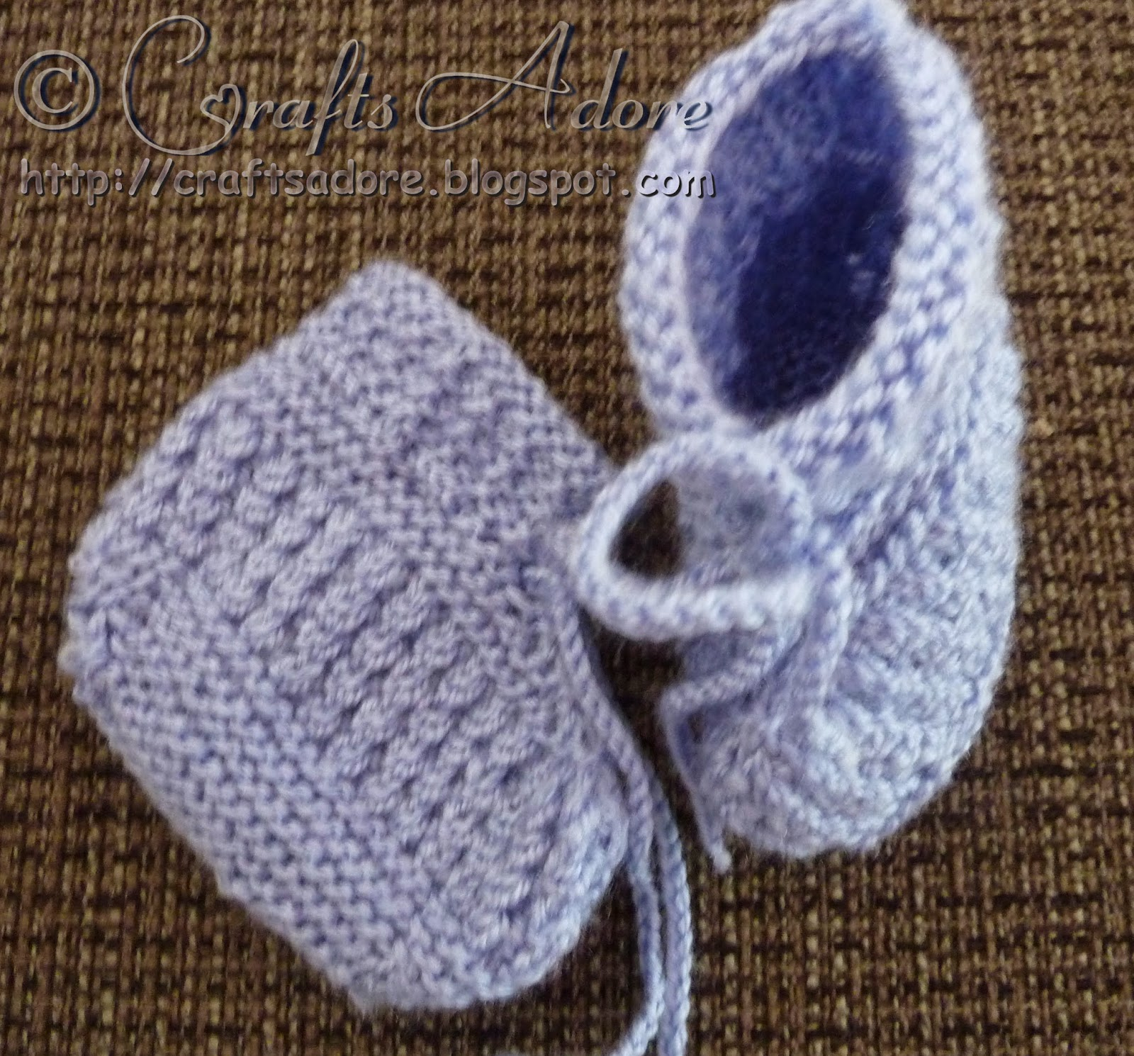 Free Knitted Baby Bootie Pattern Craftsadore Cute Stay On Ba Booties Free Knitting Pattern Ba