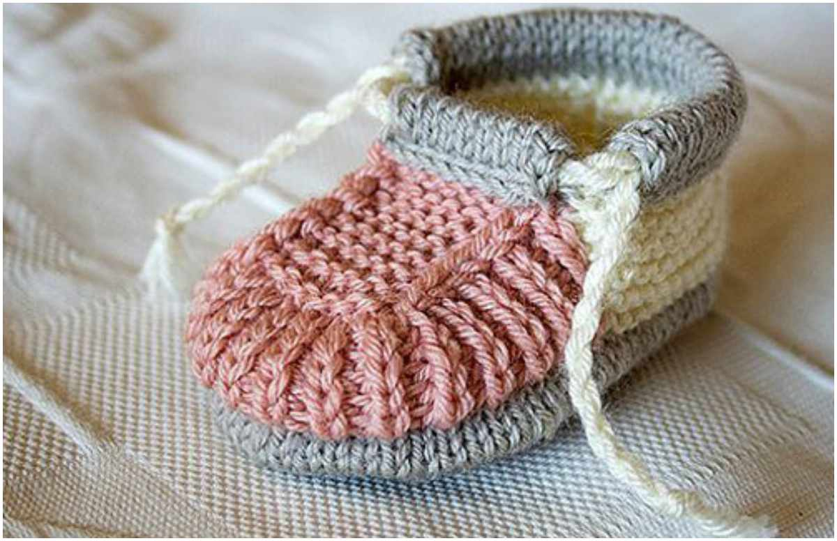 Free Knitted Baby Bootie Pattern Stunning Knitting Ba Booties Styles Idea