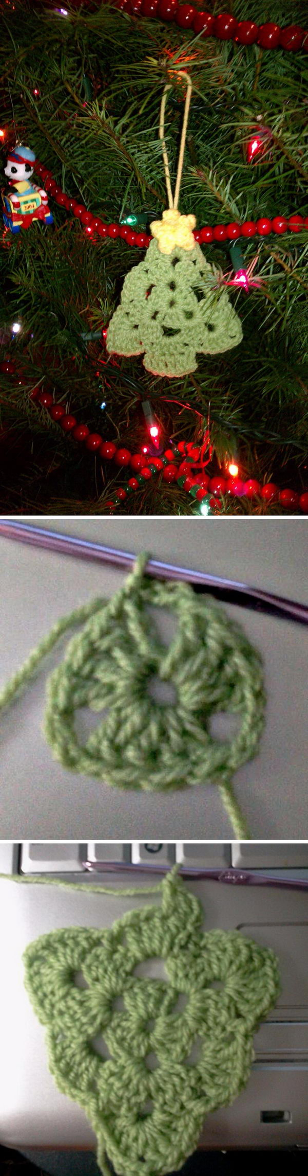 Free Knitted Christmas Tree Decorations Patterns 25 Free Christmas Crochet Patterns For Beginners Hative
