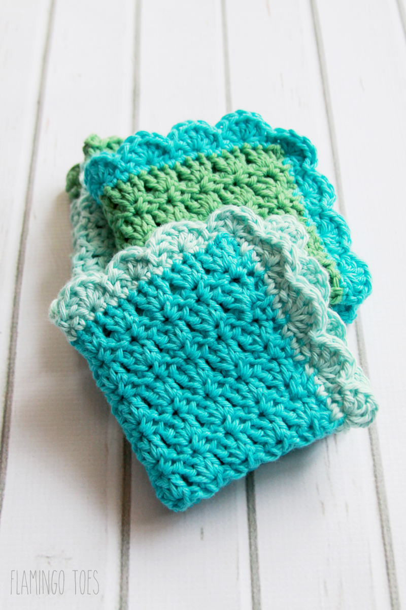 Free Knitted Cotton Dishcloth Patterns Easy Crochet Dish Cloth Pattern