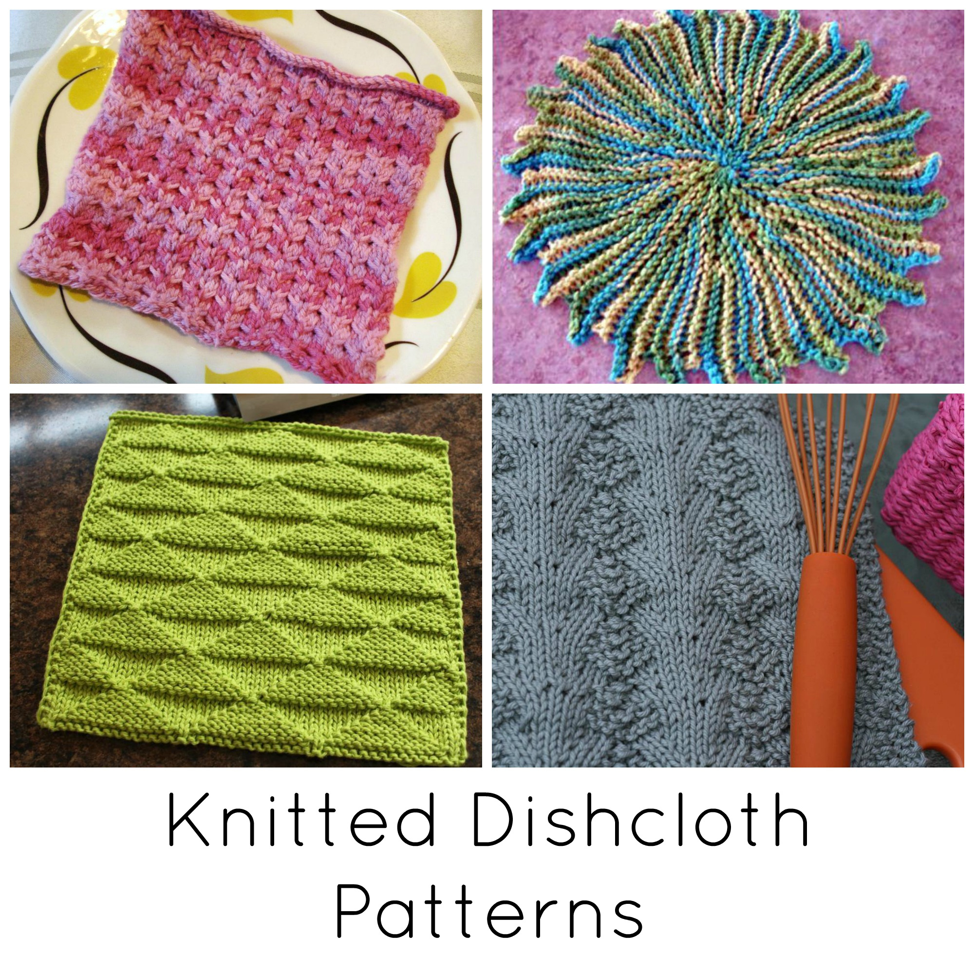 Free Knitted Dishcloth Pattern 10 Quick Knitted Dishcloth Patterns
