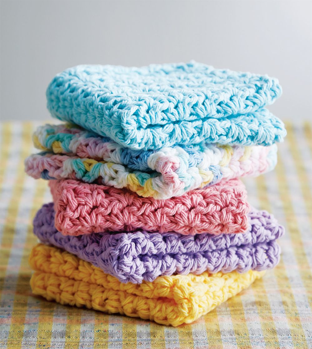 Free Knitted Dishcloth Pattern Free Springtime Bundle Dishcloths Pattern