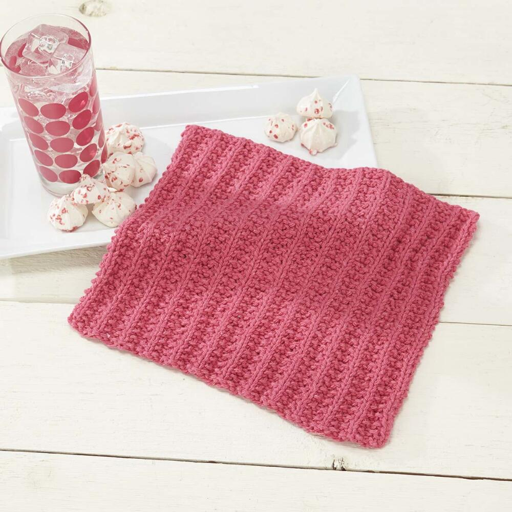 Free Knitted Dishcloth Pattern Simple Knit Sorbet Dishcloth Free Knitting Pattern