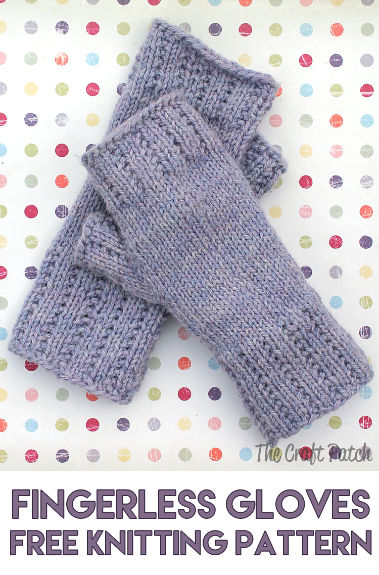 Free Knitted Glove Patterns Learn To Knit Happy Hands Fingerless Mitts Free Pattern