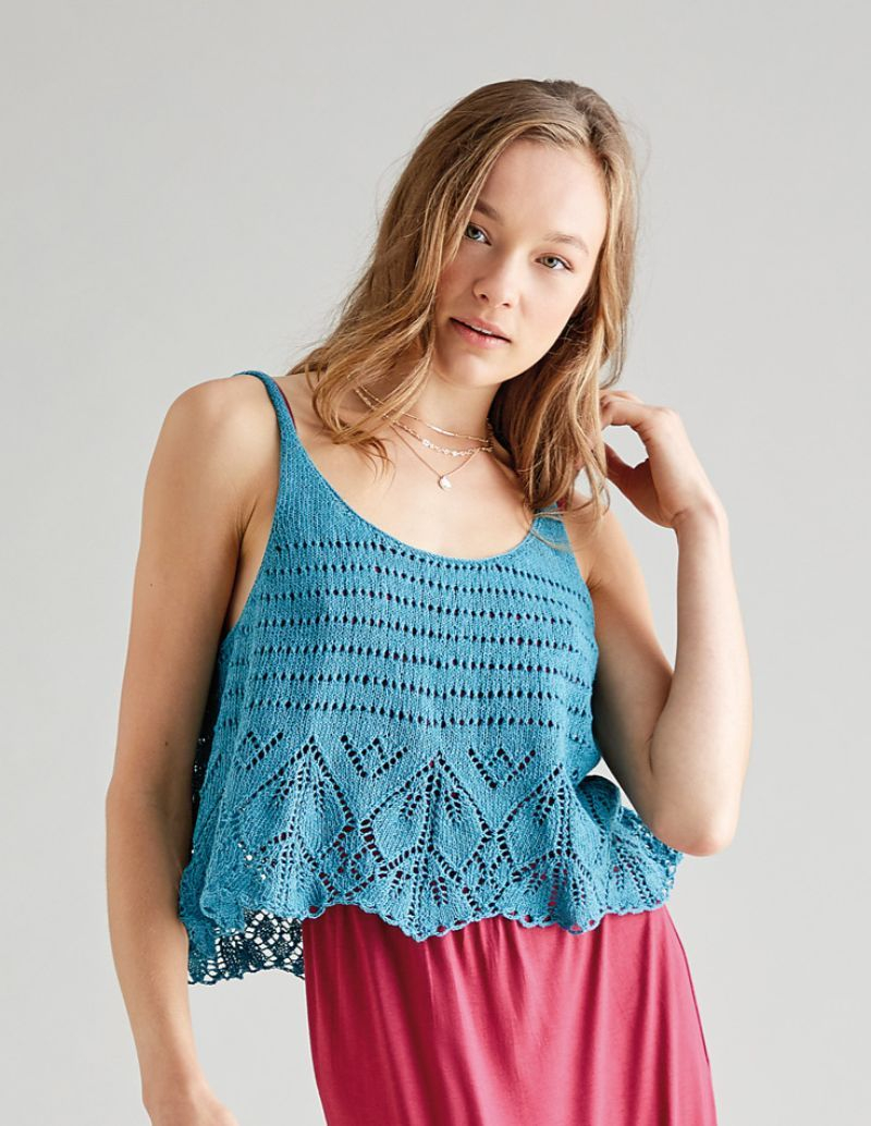 Free Knitted Top Patterns Knitted Tops For Summer Free Patterns Free Crochet Patterns