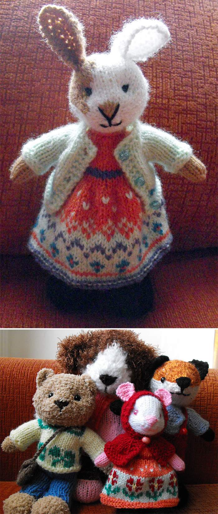 Free Knitting Doll Patterns Bunny Rabbit Knitting Patterns In The Loop Knitting