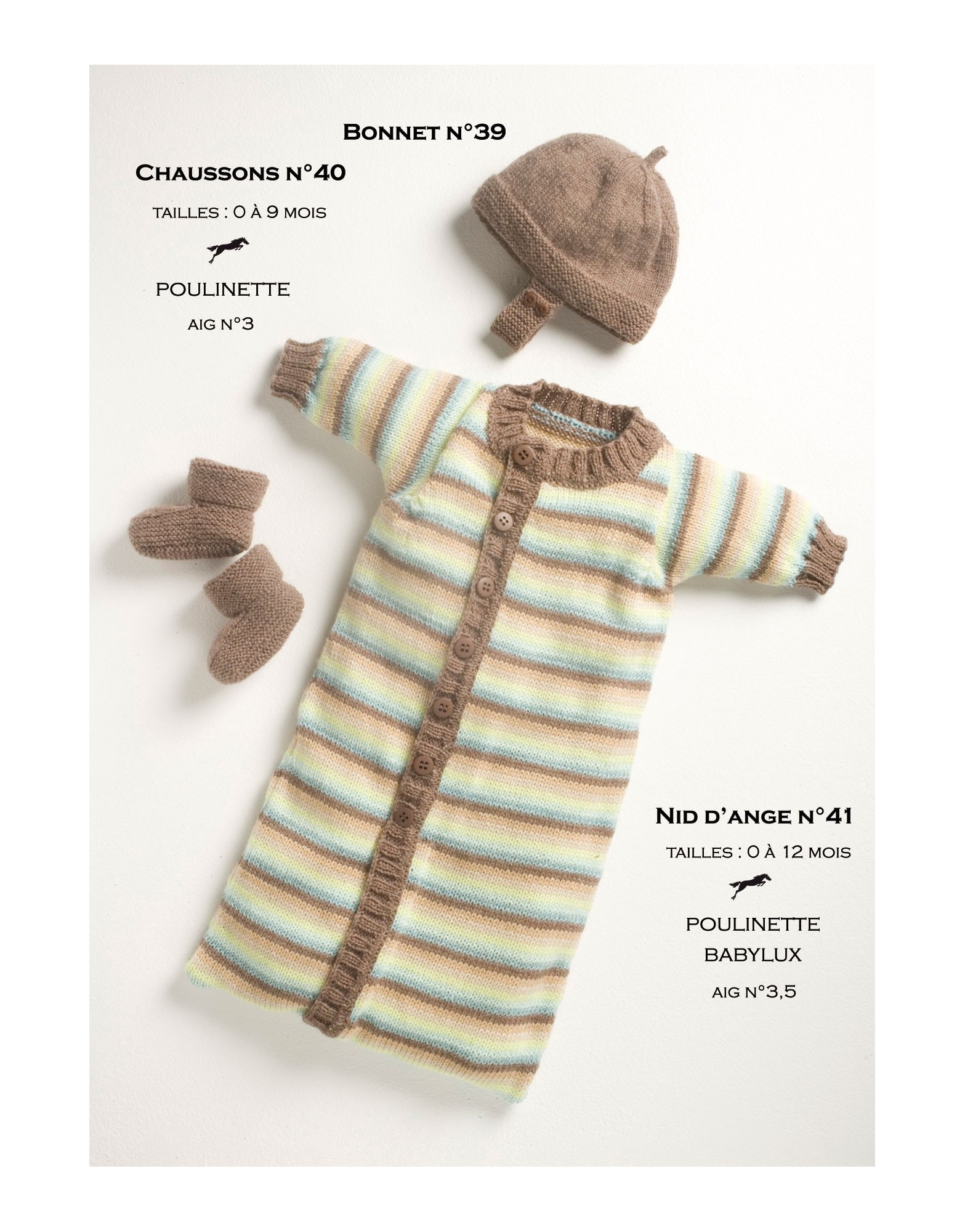 Free Knitting Patterns Babies Model Ba Sleeping Bag Cb13 41 Free Knitting Pattern Cheval Blanc