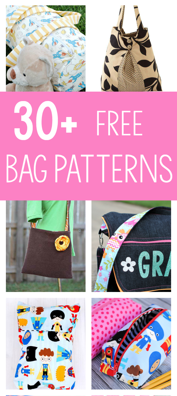 Free Knitting Patterns Bags Totes Purses 25 Bag Sewing Patterns