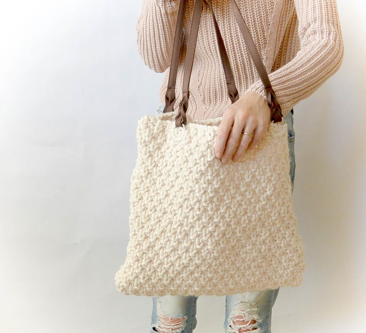 Free Knitting Patterns Bags Totes Purses Aspen Mountain Knit Bag Pattern Mama In A Stitch