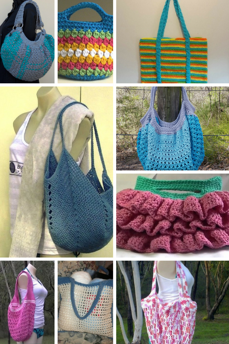Free Knitting Patterns Bags Totes Purses Crochet Purse Pattern Crochet Bag Patterns Free Patterns And Video