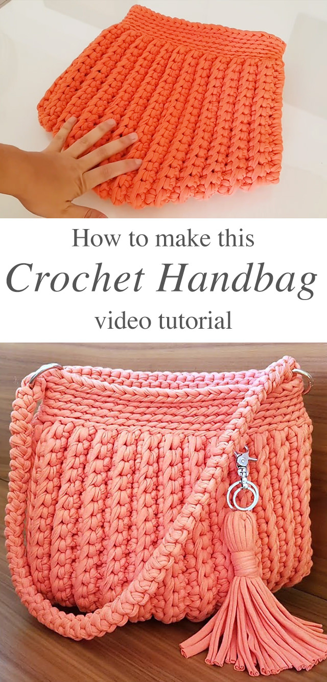 Free Knitting Patterns Bags Totes Purses Elegant Crochet Handbag You Can Easy Make Crochetbeja