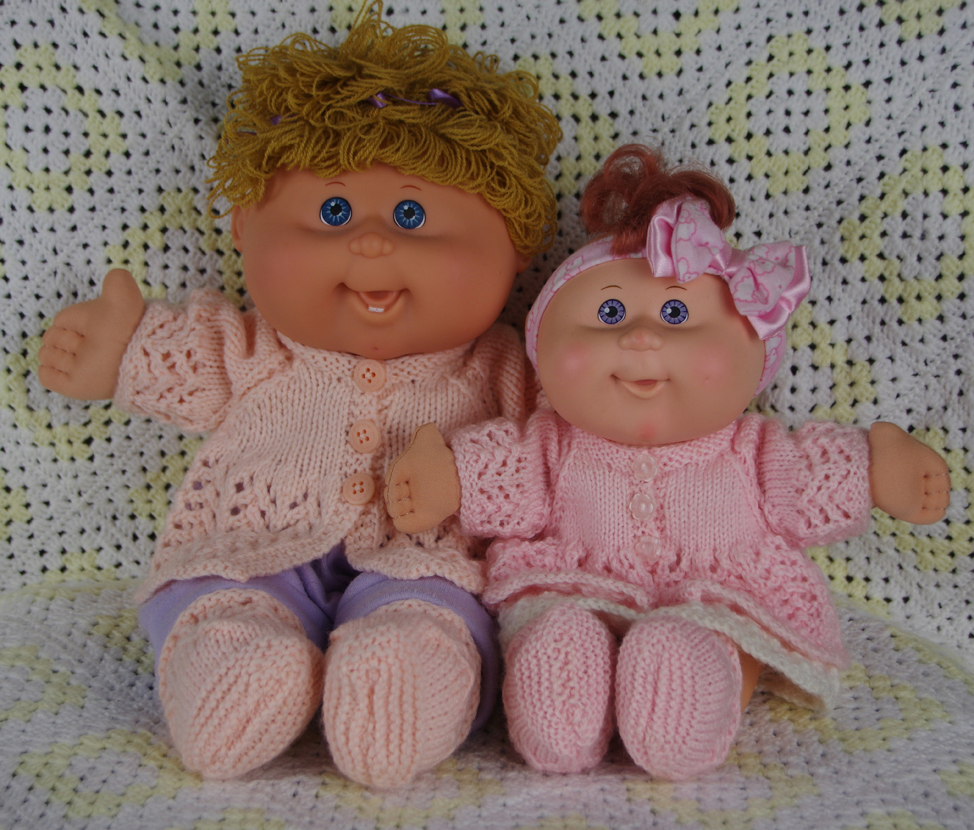 Free Knitting Patterns For 14 Inch Doll Clothes Cabbage Patch Knitting Patterns