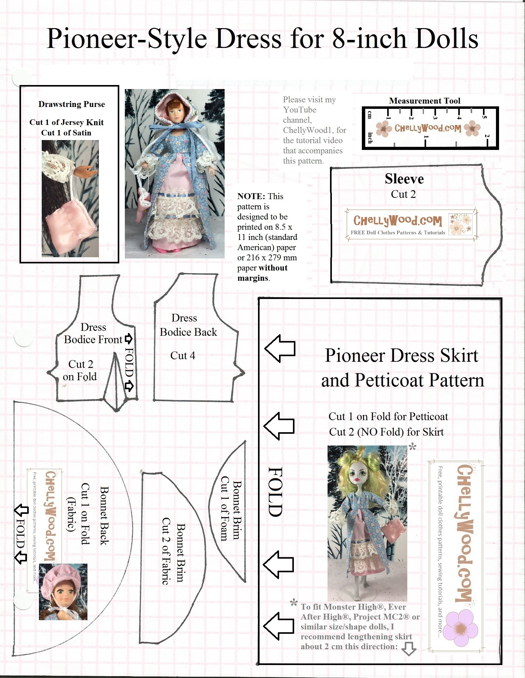 Free Knitting Patterns For 14 Inch Doll Clothes Free Sewing Patterns For Monsterhigh Everafterhigh And Many More