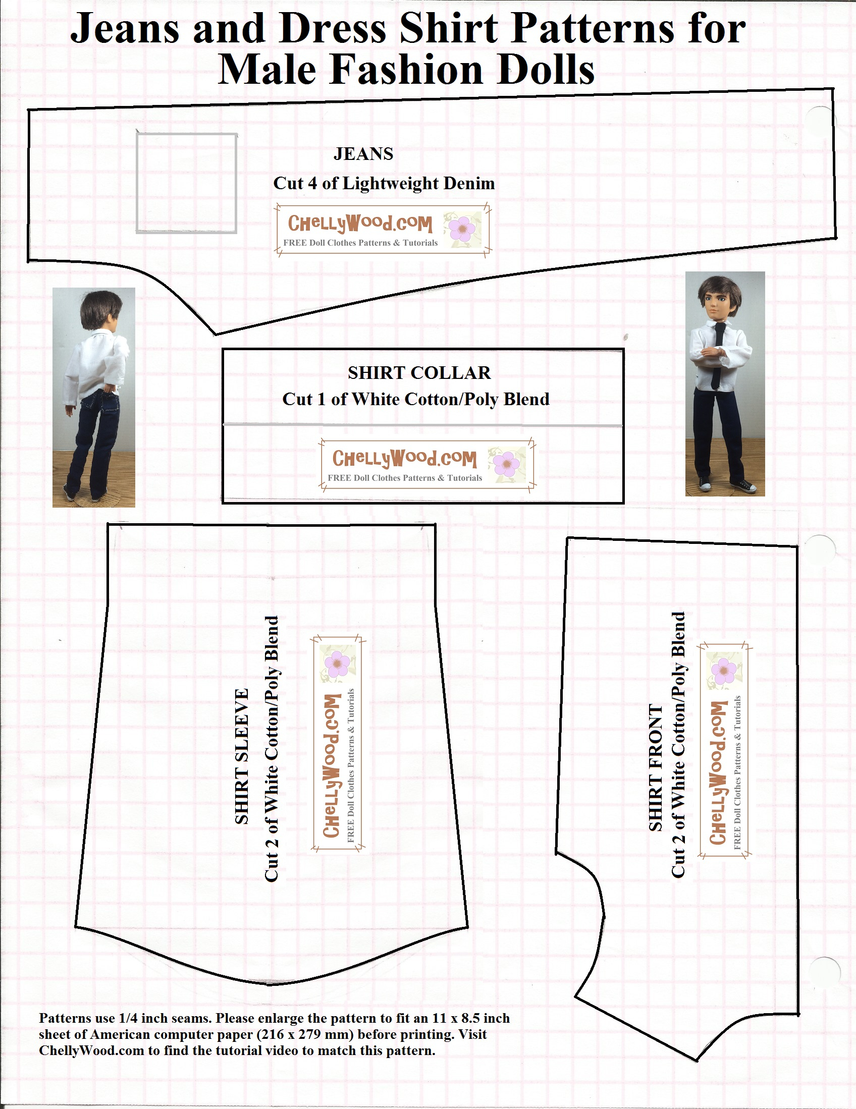 Free Knitting Patterns For 14 Inch Doll Clothes Old Pattern Page Free Doll Clothes Patterns